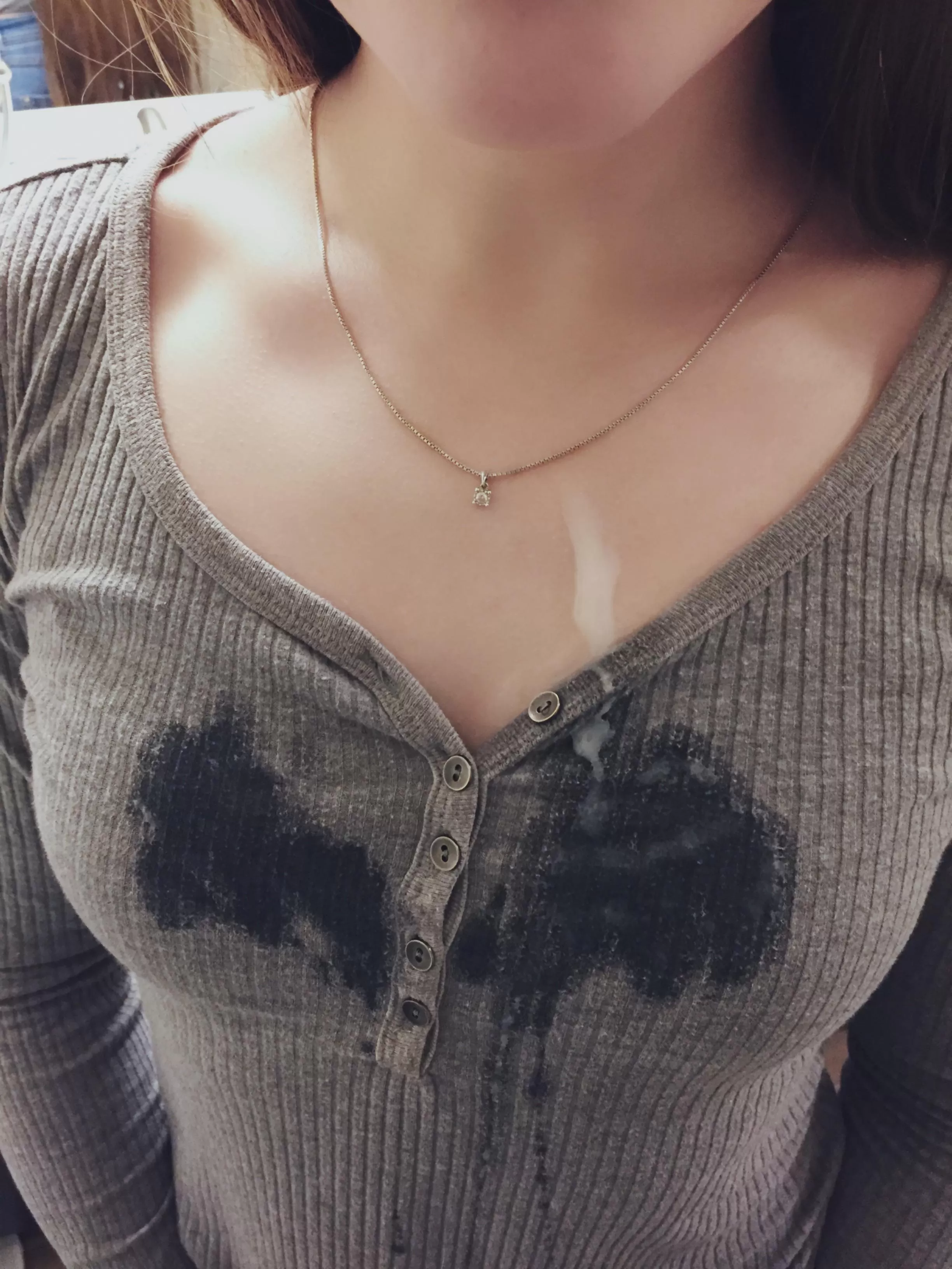 A happy “accident” that I caused. 😉💦💦 posted by mandikittyxo