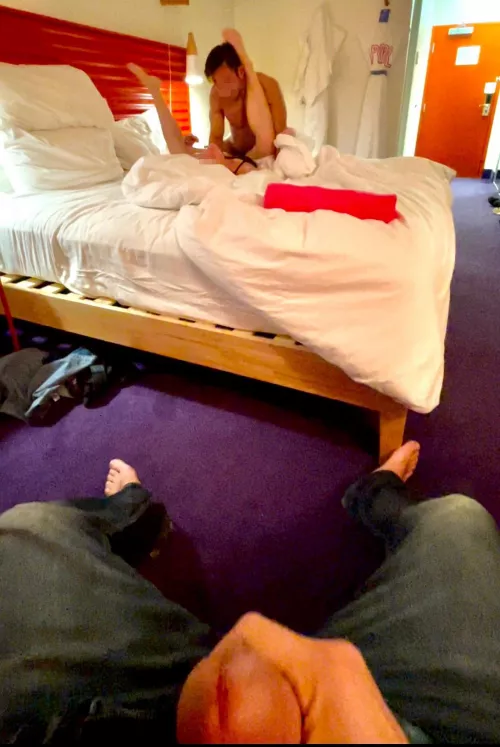 A happy place for three people. by ScarletVixen420