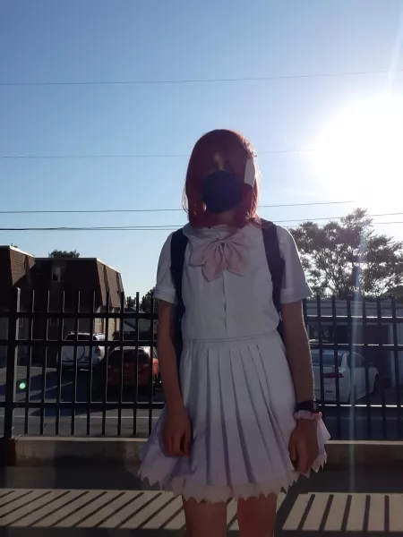 A lady told me I looked beautiful as I was heading home from school today😊!! How has your day been? by SparceNyx