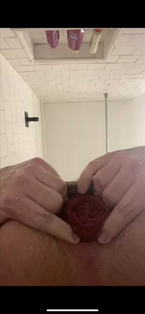 A lil post fisting rose🌹 by TJ2065