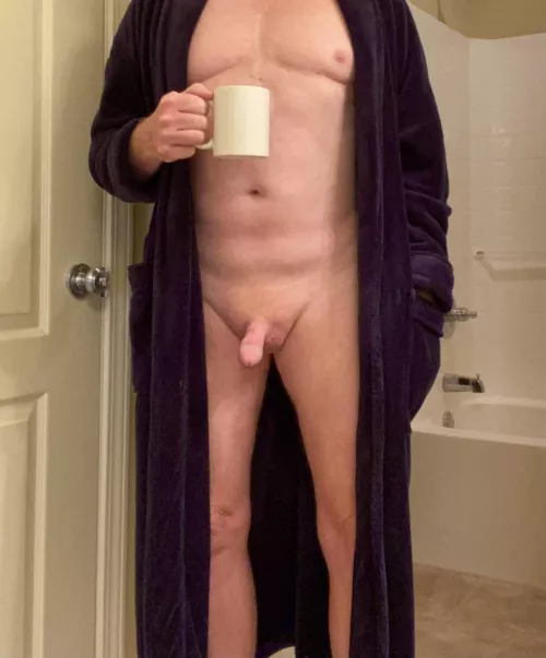 A little chilly this morning. Perfect for a warm robe and hot coffee! Have a great day! by curtsaccount