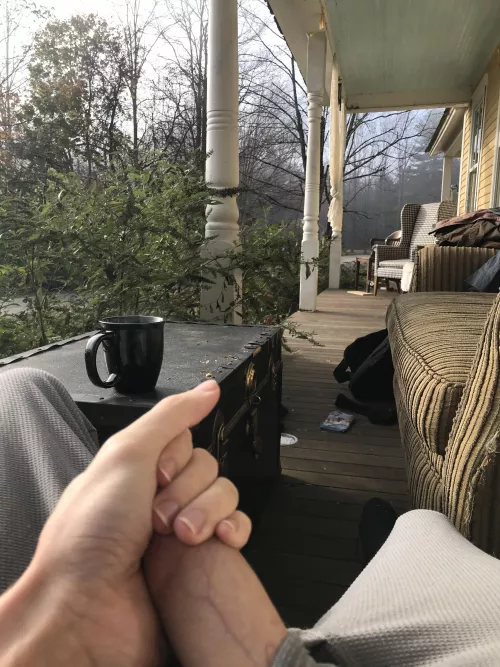 a little coffee and stroking before work makes for a good day by sordidsock