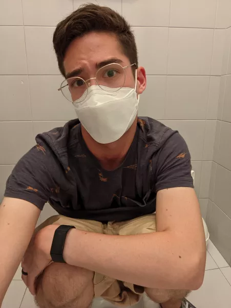 A little crude, but I had to take a selfie hahaha 😅 by wonderingblah