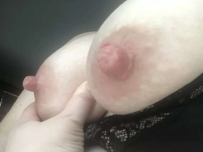 A little hand expression because my nipples are sore from the pump. by gardenfordays