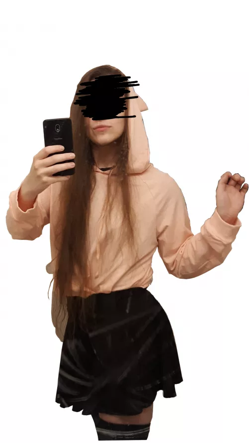 A Little Late, but it was my First Halloween as a Femboy :) by IHadABirdNamedEnza