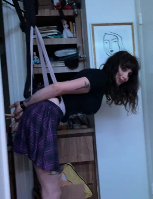 A little Missy gave me a pull up bar for wedgies, how thoughtful 😘 by WithoutViolet