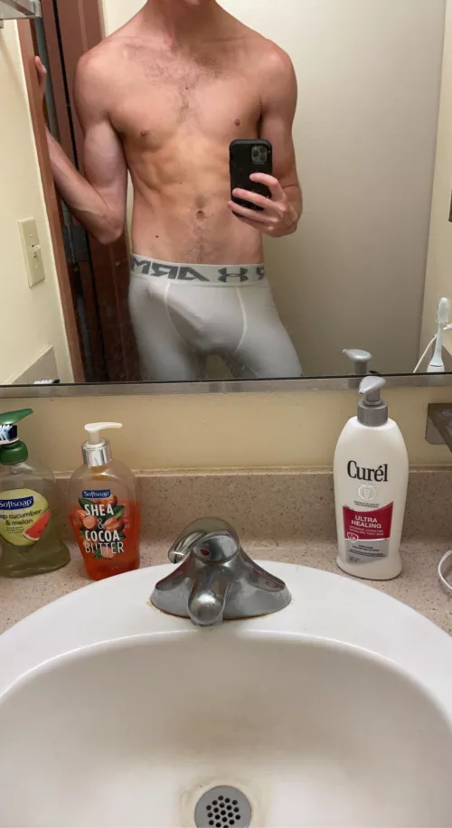A little morning bulge 🤪 by Emotional_Desk_639