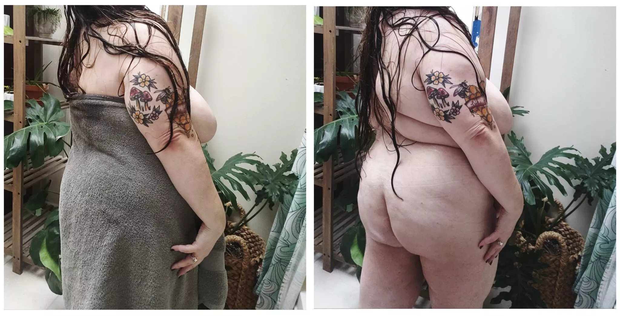 A little post-shower on/off.😘💦💦 posted by QueenVenusDivine