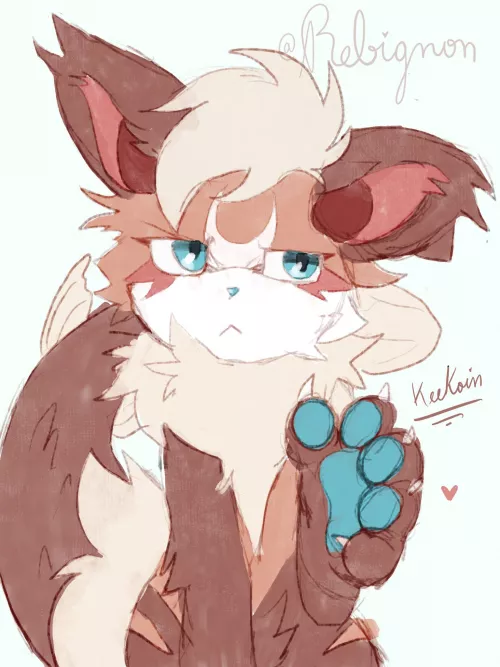 A little sketch that I made in twitter! @rebignon. by Rebignon