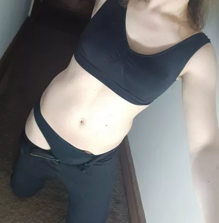 A little something poking out 👀 by PeculiarFloofyFox