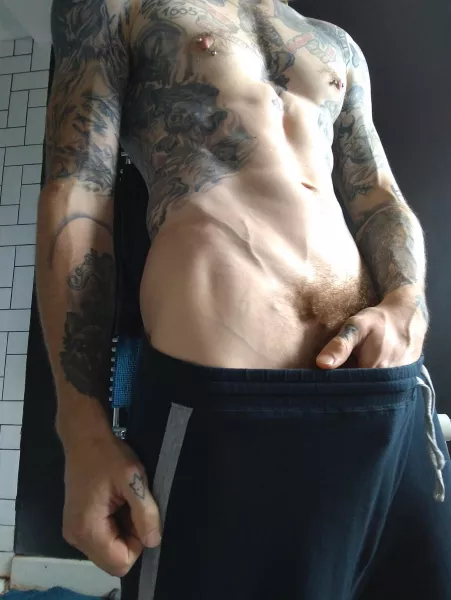 A little tease before showering. Who wants to join me? by J-Cea