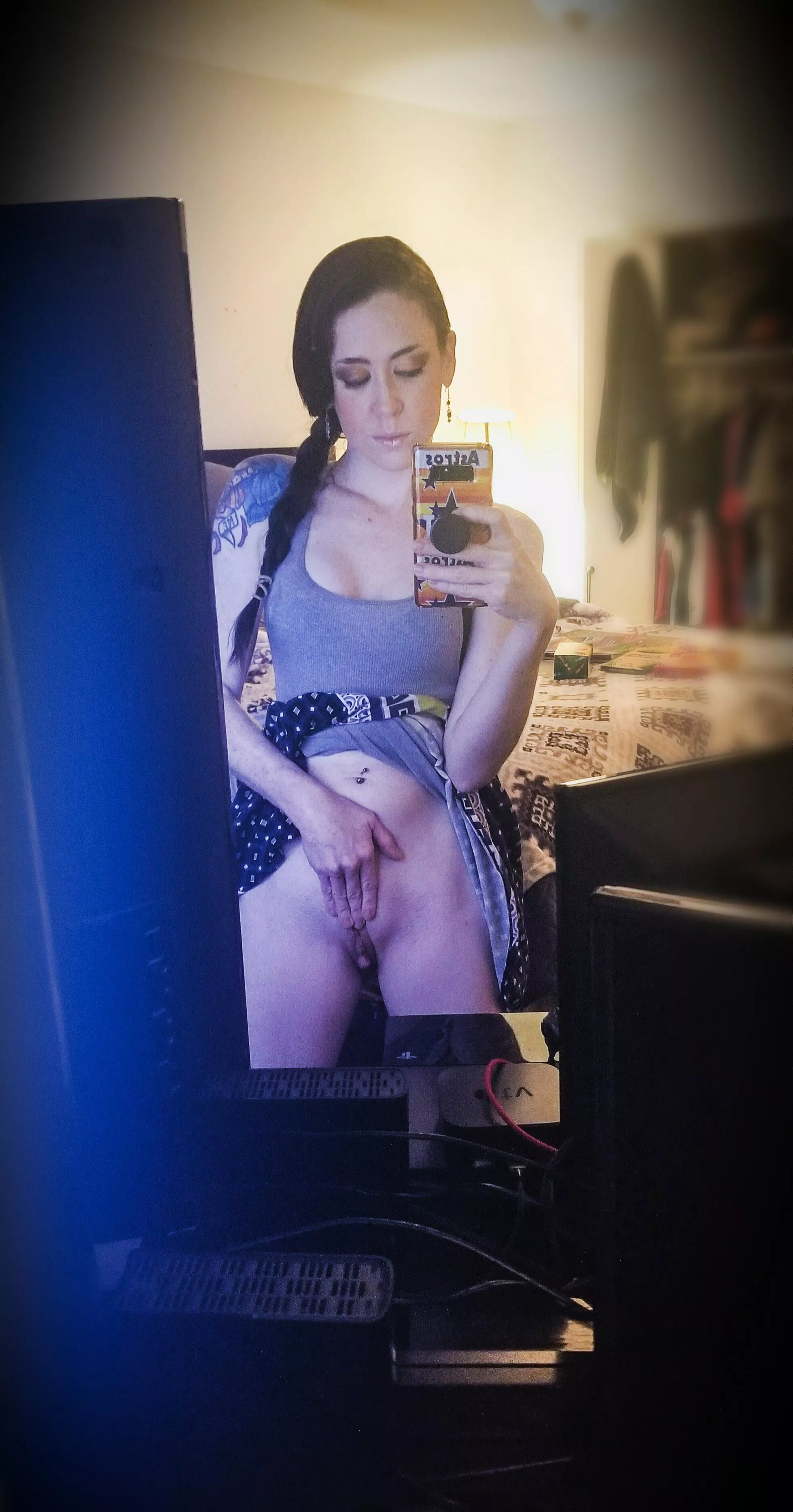 A little upskirt posted by edencathleen86