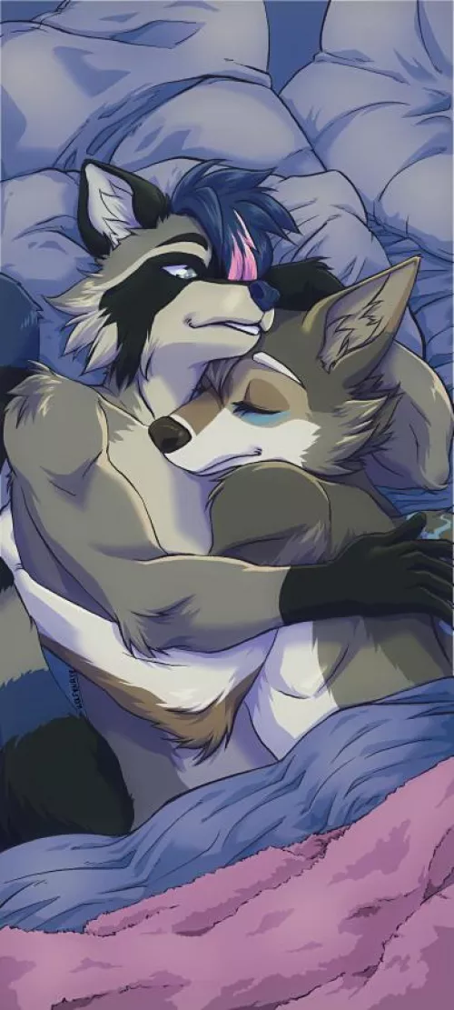 A lock screen art I was working on recently by wolfyna88