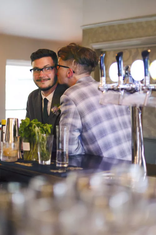 A long time coming but we finally made husbands of each other ❤️ by TomoDewitt