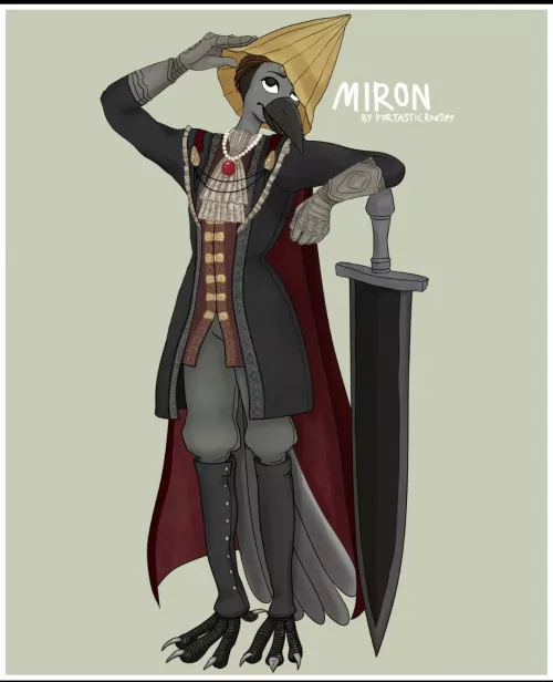 A lovely Bloodborne outfit for my sona! by the_magnificent_crow