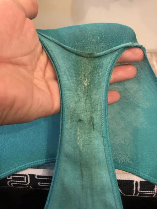 A lucky buyer is getting these sweet and musky panties tomorrow. Who wants to be on my calendar next? 🥰 [selling][US] by bisexualneptune