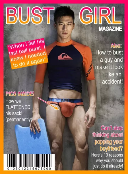 A Magazine for Women into Busting Balls by Busteretta