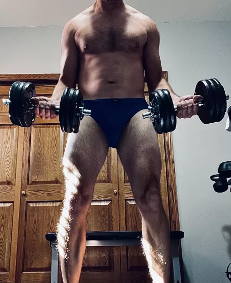 A midday workout does the body well on a Monday by FunBeHad