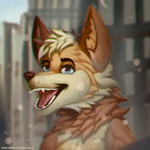 a moment in the city - icon commission (art by me ) by aslley_