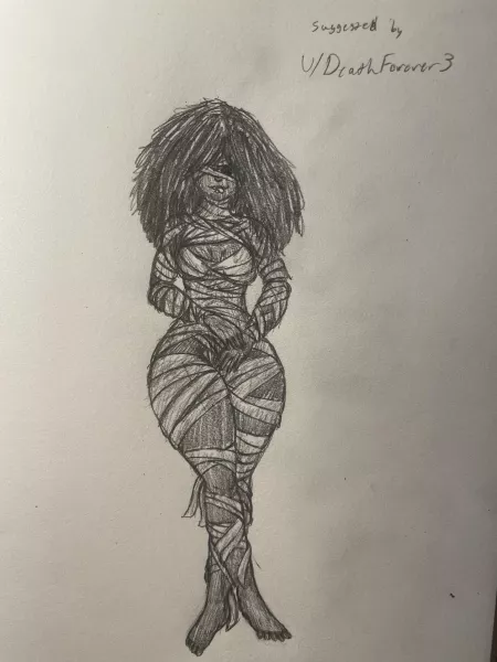 A Mummy Mommy, (OC artwork) by Unironic-WEEB_12