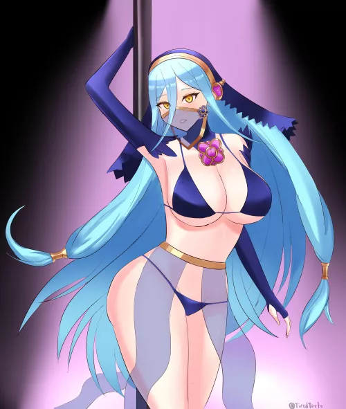 A Mysterious Stripper, It couldn’t be Azura (TiredTorto) by twanindigo