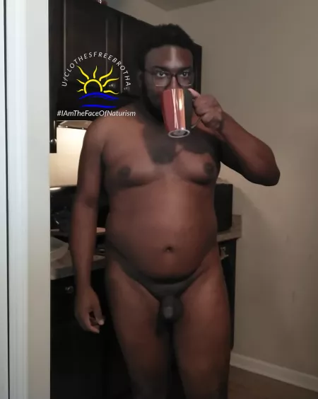 A new day & a new week. Get naked and live your best life however you can 💚✌🏿 by clothesfreebrotha