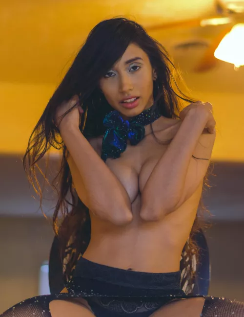 A new twist on a hair flip [OC] by xprincessamorx