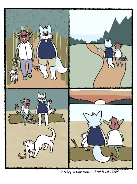 A nice day by enbycarp