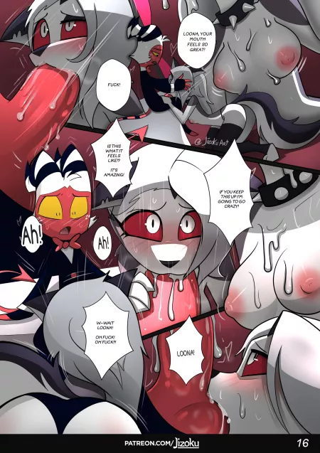 A Night with Loona pg 16 [MF] (Jizoku) by TangentYoshi