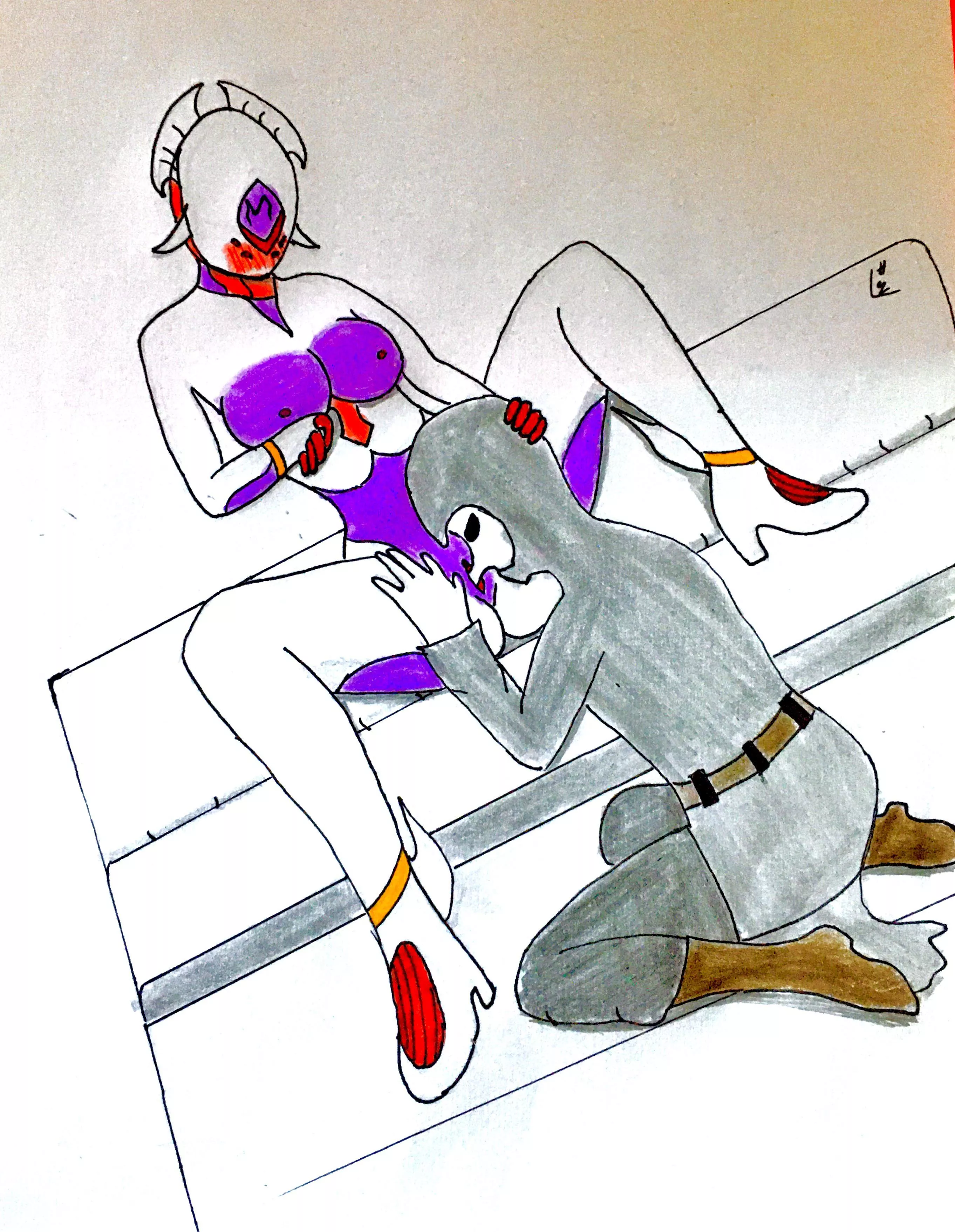 a nose job? ._. (Continuation of the short history between this 2) posted by LugerP083789