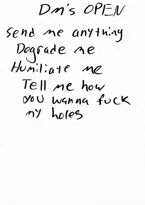 A note for you by Cum_loving_fool