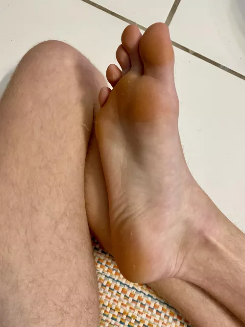 A perfect place for your head. by BlondeBoyFoot