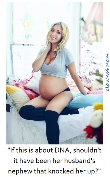 A pregnant pause - hmm by clowns4mom