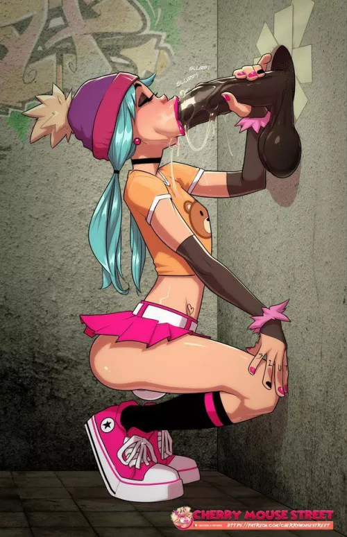 A punk girl had gotta get her daily dose of vitamin D too by osayo115