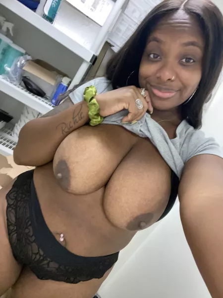 A quick flash at work 😜 by DeeDubBaybee