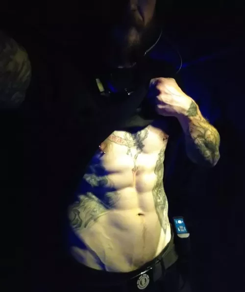 A quick flash while at work. by J-Cea