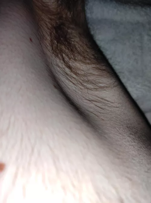A real close-up of my hairy armpit by TheMoonSwimmer