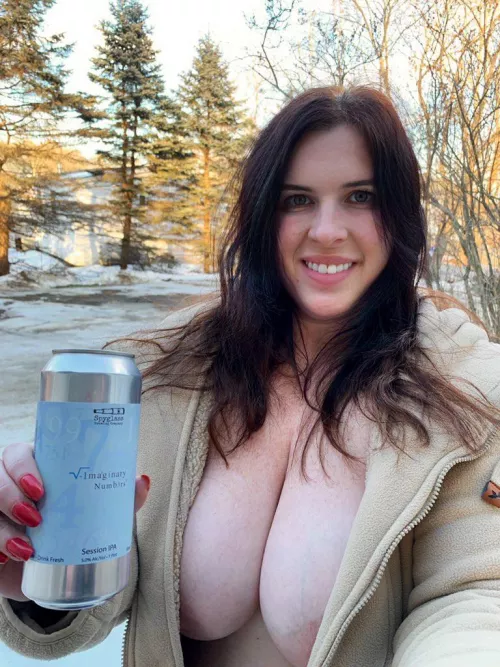 A session ipa is called for on a spring like day. by Granitestaterxxx