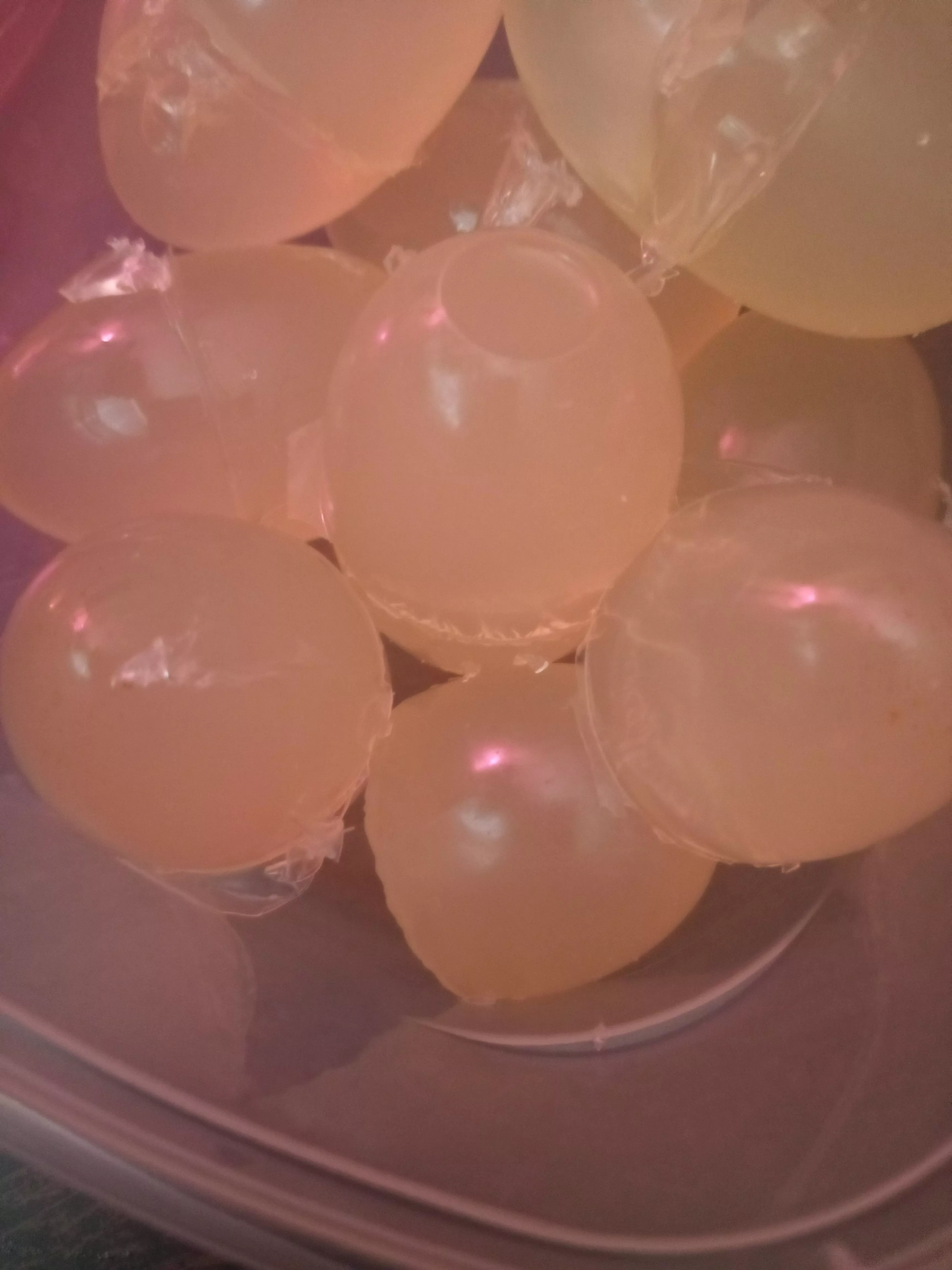 A set of gelatin eggs I made yesterday posted by _0112358132134_