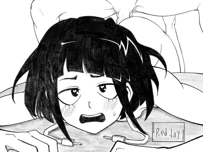 A Sketch of Jirou (made my me) by Jayll95