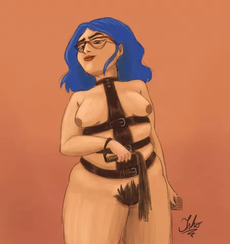 A sketchy self portrait. Sorry it isn't an actual photo 😅 [F] [NB] by timid_tzimisce