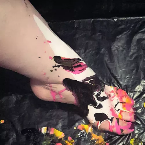 A still from one of my art videos🎨 by ArtfulSoles