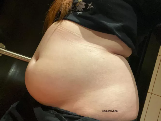 A stuffed belly is a sign of a greedy girl 🐷 by squishy_bae