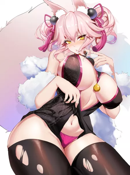 A teasing Koyanskaya by theonetruekaiser