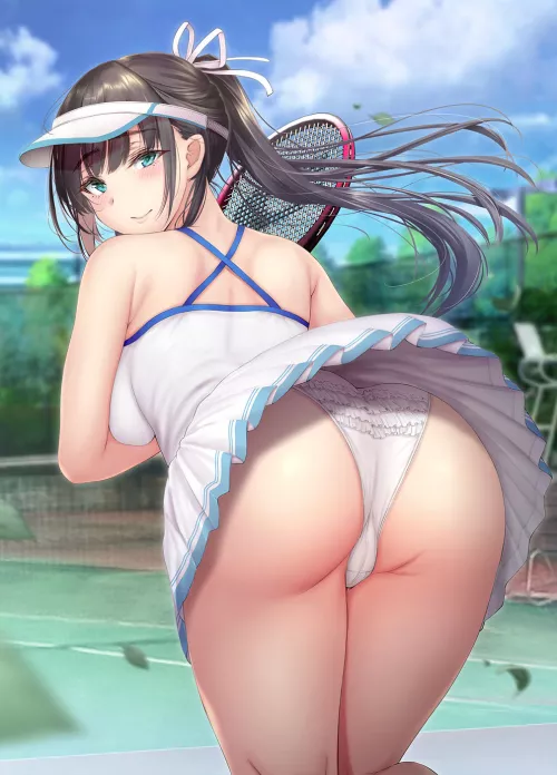 A tennis club senpai by _blackSperm_