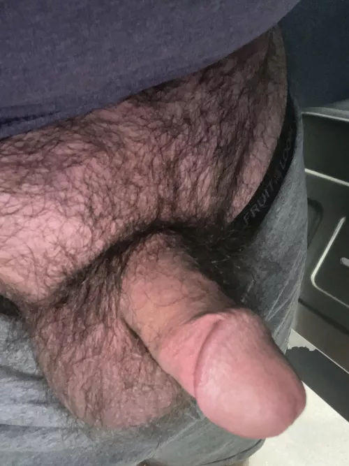 A too horny bear to be working by NibblesBear107