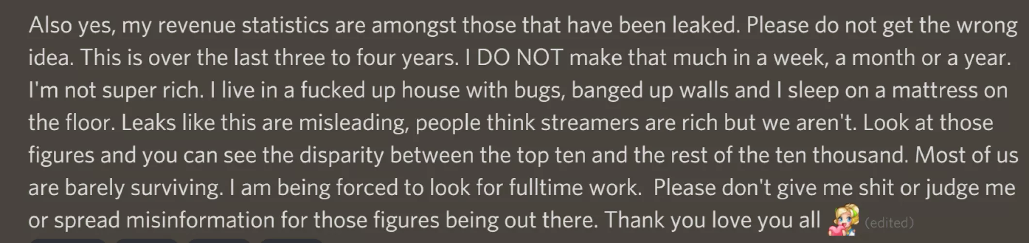 A twitch streamers reaction to the leaks by Flamey14