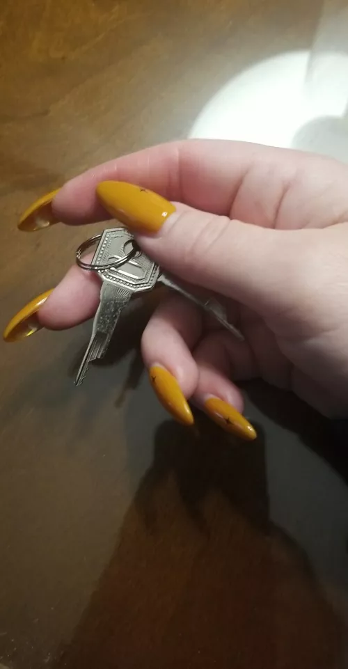 A very special someone is getting to try my new cage tomorrow 🖤🔐 by MistyBelche