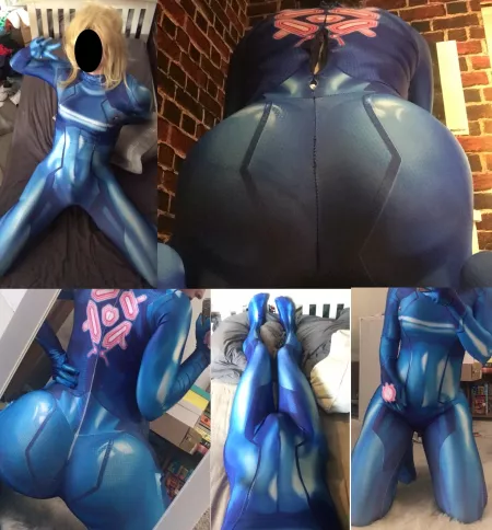 A virgin, femboy Samus by SubmissiveTrapSamus