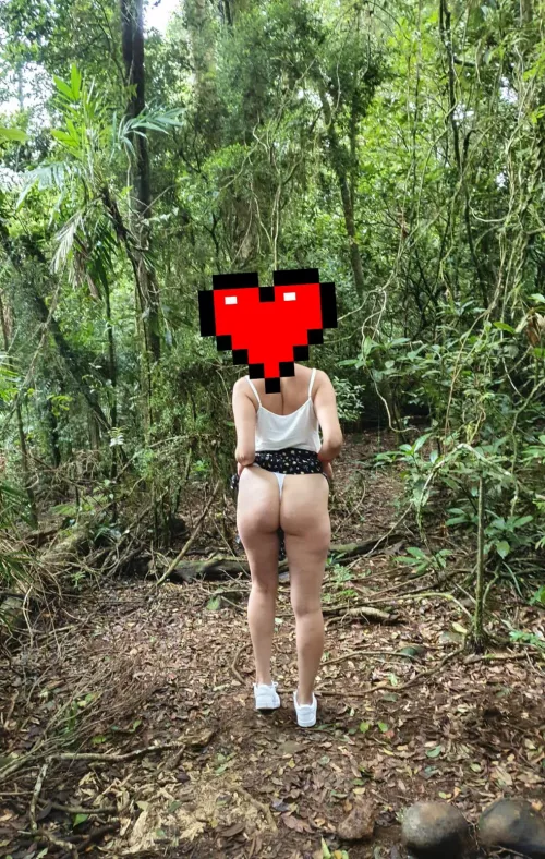 a walk in the in the park with her bull by rshotwife